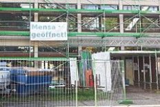 Mensa Regensburger Straße Nürnberg trotz Bauarbeiten geöffnet!